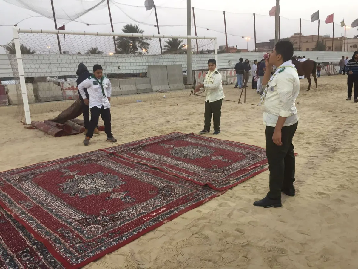 كشافة رسل السلام تشارك في بطولة المودة