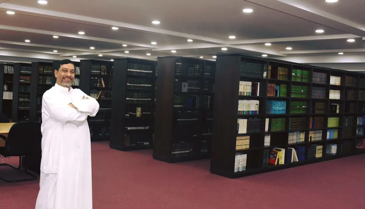 12 ألف عنوان مقصد للباحثين في مكتبة الشيخ الصفار