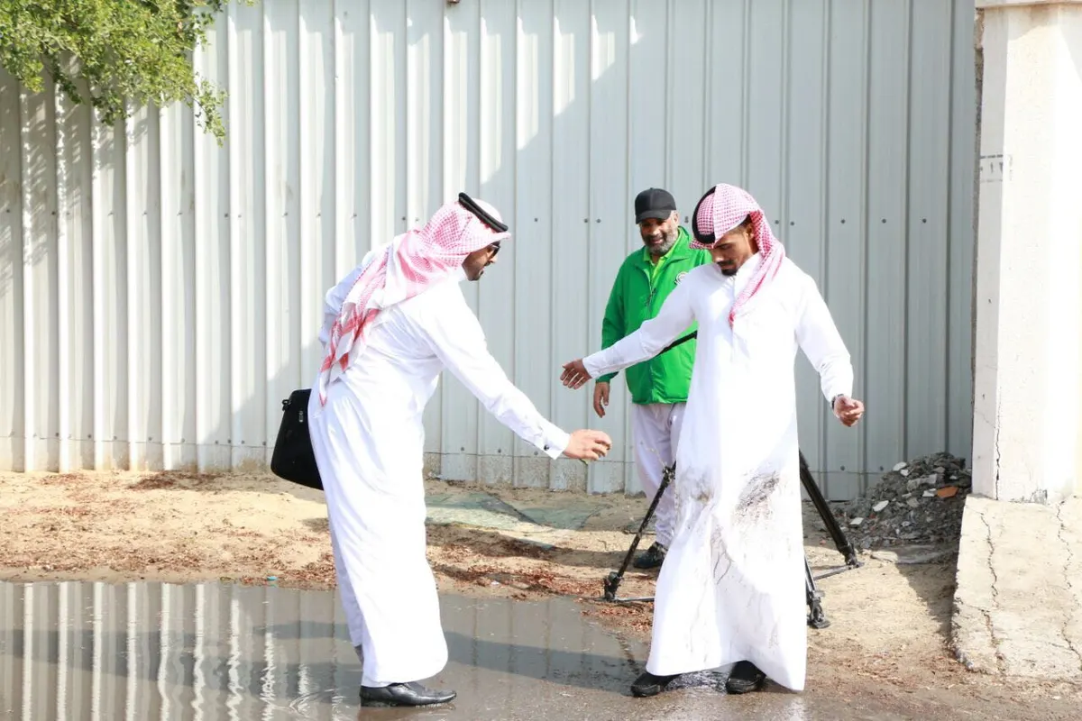 "بعد المطر" يكشف معاناة ضعيفي النظر!!