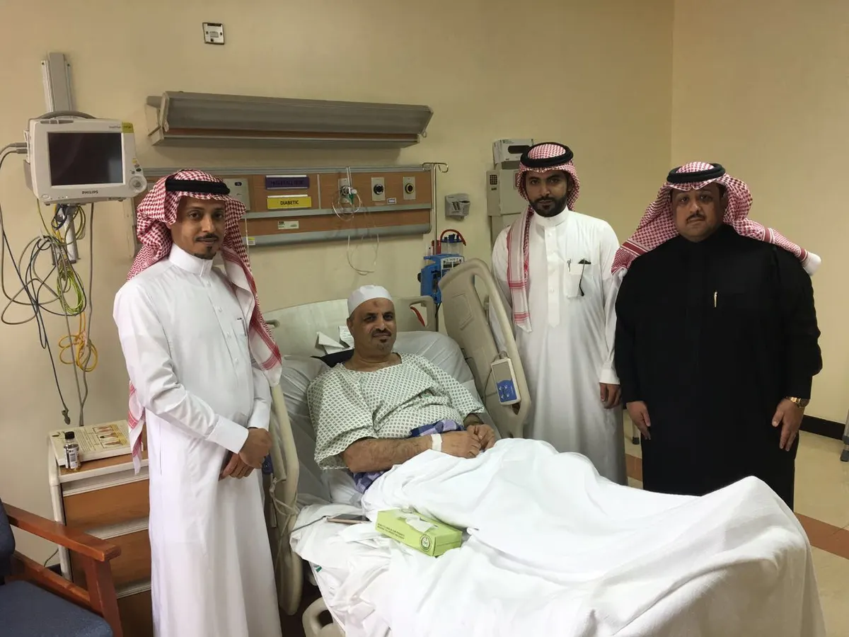 "حقوق الإنسان" تطمئن على صحة المهندس البراهيم