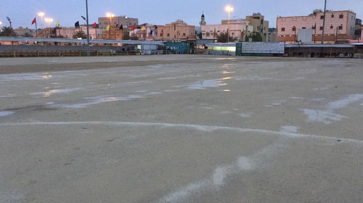 الامطار تتسبب في تأجيل انطلاقة دورة الجراري الـ16 لكرة القدم