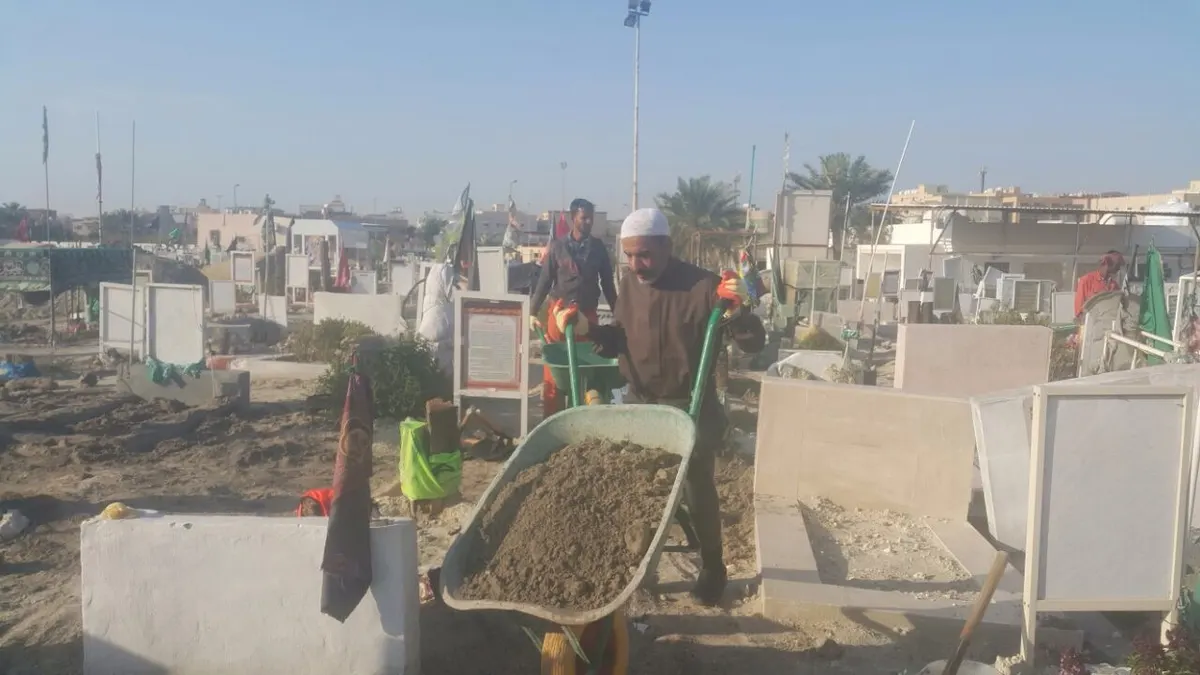 صفوى..جهات تطوعية واجتماعية تدعو إلى "تنظيف المقبرة"