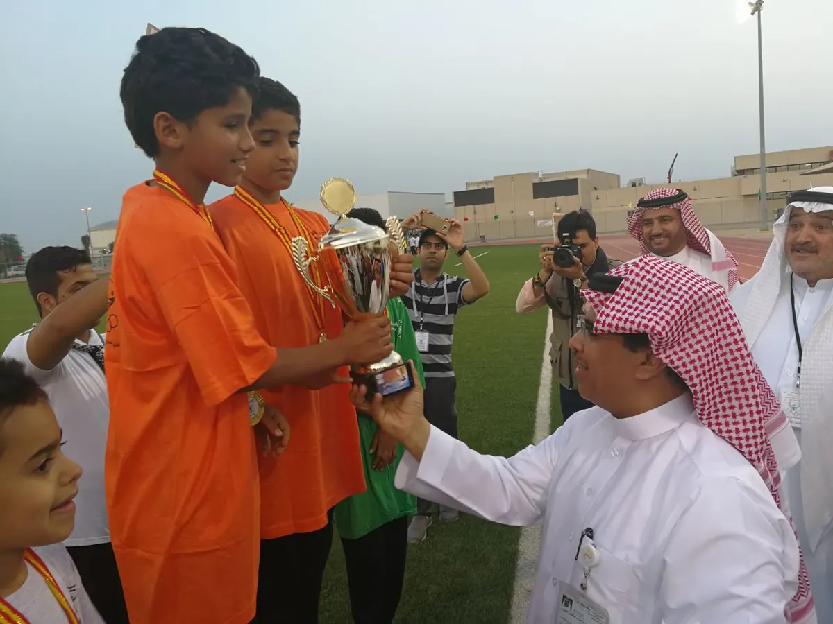 مدير تعليم الشرقية يرعى «اليوم الأولمبي» لأندية مدارس الحي ويتوج الفائزين