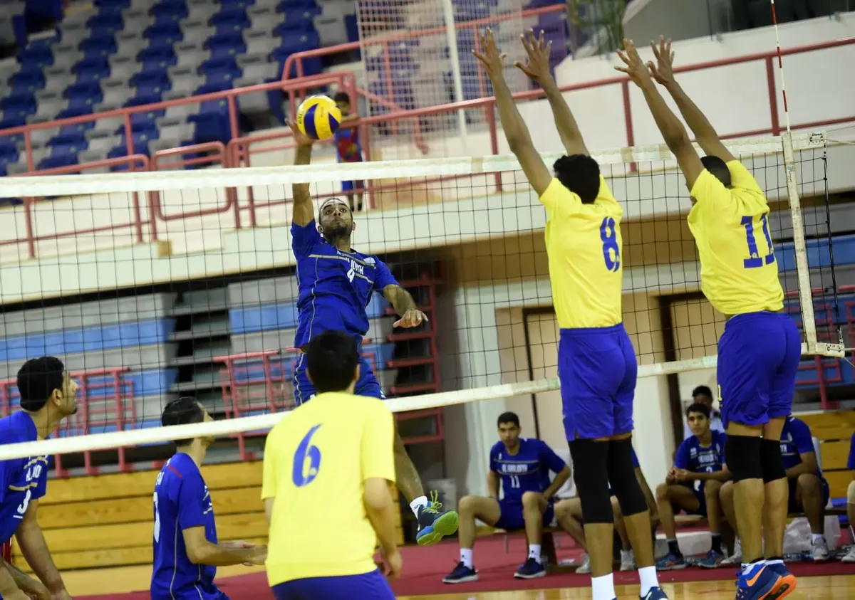 الخويلدية يتجاوز النصر ويجتاز نصف المشوار للصعود لـ «ممتاز الطائرة»