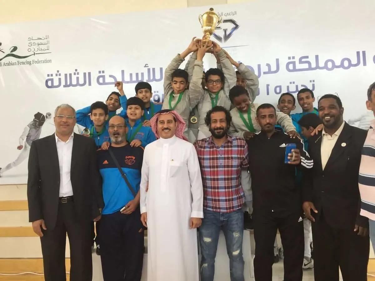 الهدى يتوج بطلاً لمبارزة المملكة