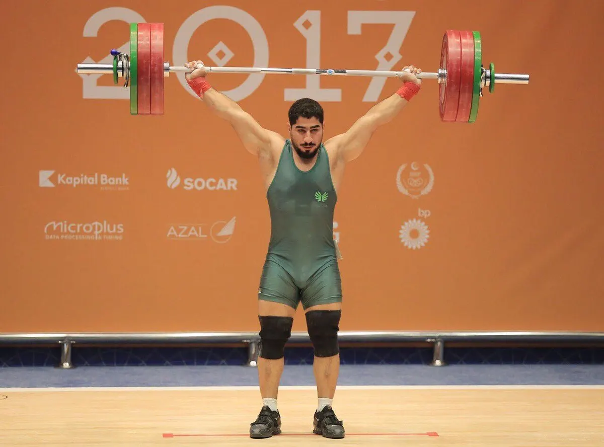 الرباع آل حمقان يحقق المركز الثالث والميدالية البرونزية في باكو أذربيجان