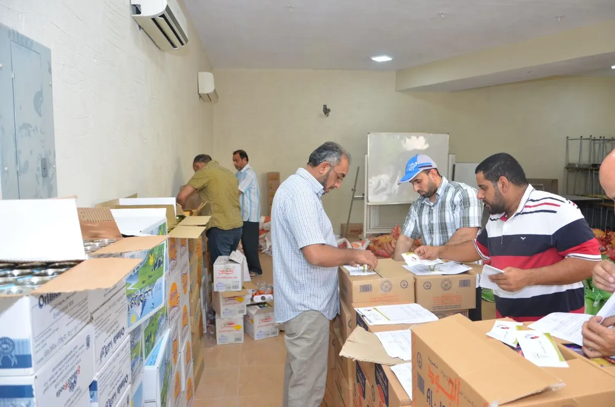 خيرية الجارودية تبدأ توزيع معوناتها الرمضانية