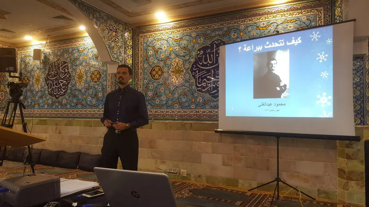 الدبيس: 45 % من الناس يهابون الحديث مع الجمهور