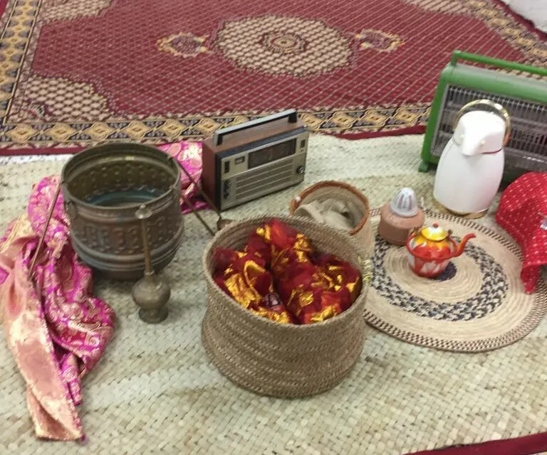 حلة محيش تستعرض تراثها الشعبي في "بسطة العيد"