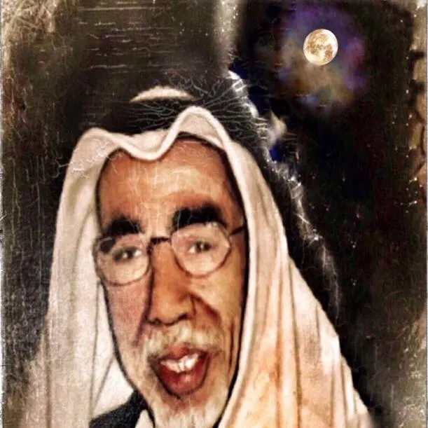 بالصور الفنان النمر يكرم شخصيات القطيف بلوحات البروتريه