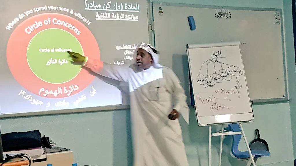 موسمي القديح يختتم دورة العادات السبع