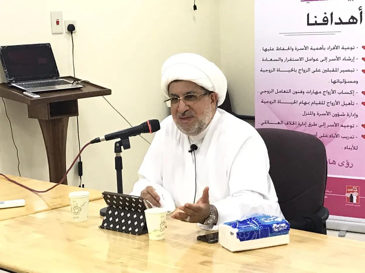 الشيخ المصطفى: ٩٠٪‏ مما يطرح حول ثقافة الحوار بين الآباء والأبناء يتصف بالفشل!!