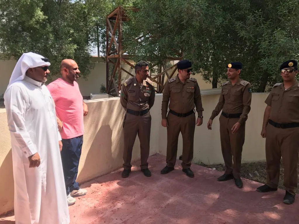 المقدم الباحوث يقف على استعدادات مدني العوامية