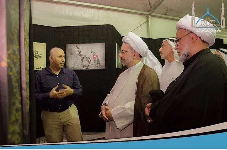 صفوى..17 لوحةً تبعث رسالة السلام في عاشوراء