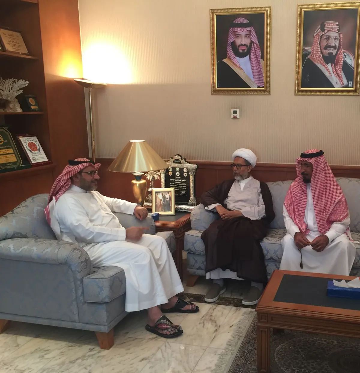 محافظ القطيف يستقبل أهالي وأعيان بلدة الخويلدية