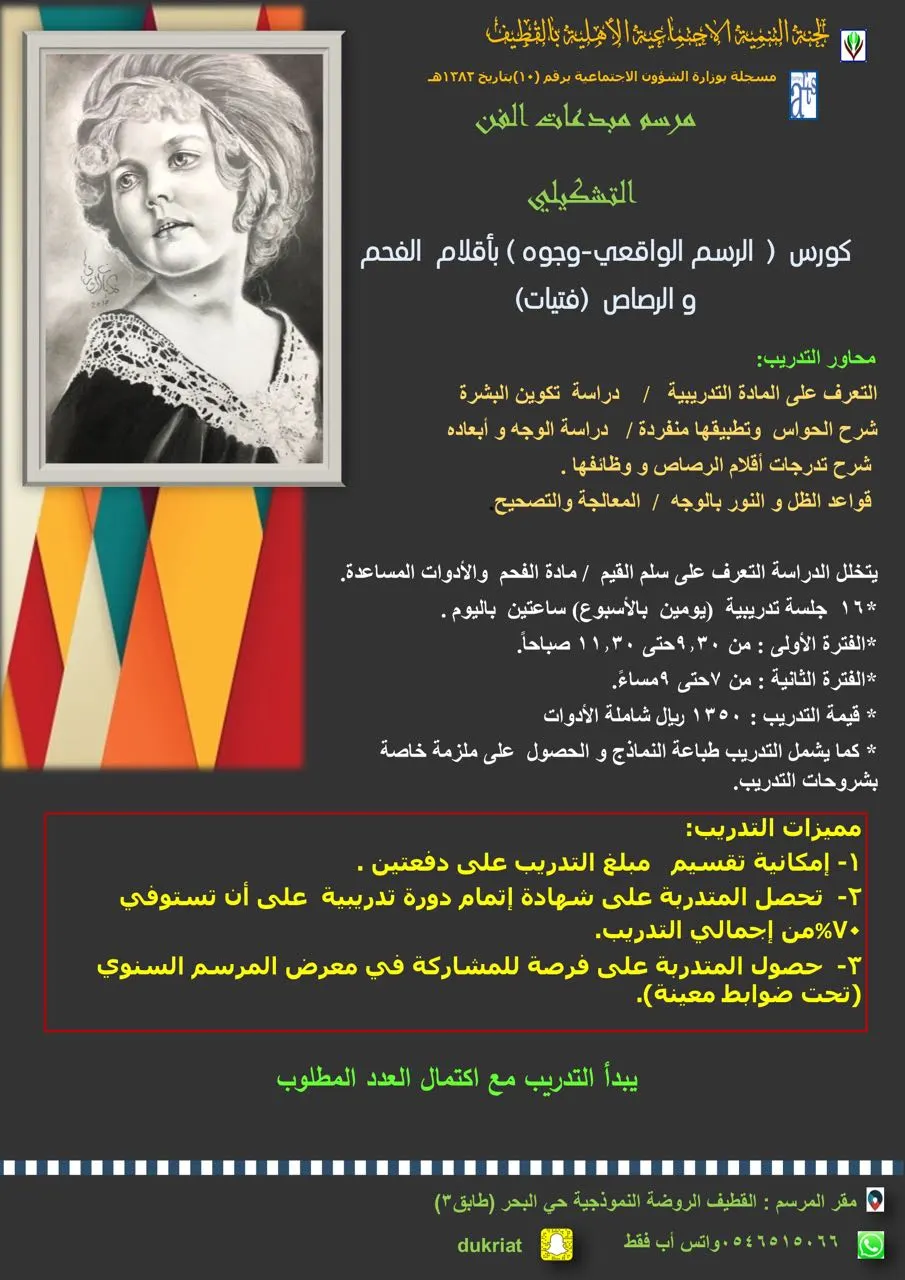 العروض المميزة من مرسم مبدعات الفن التشكيلي للسيدات