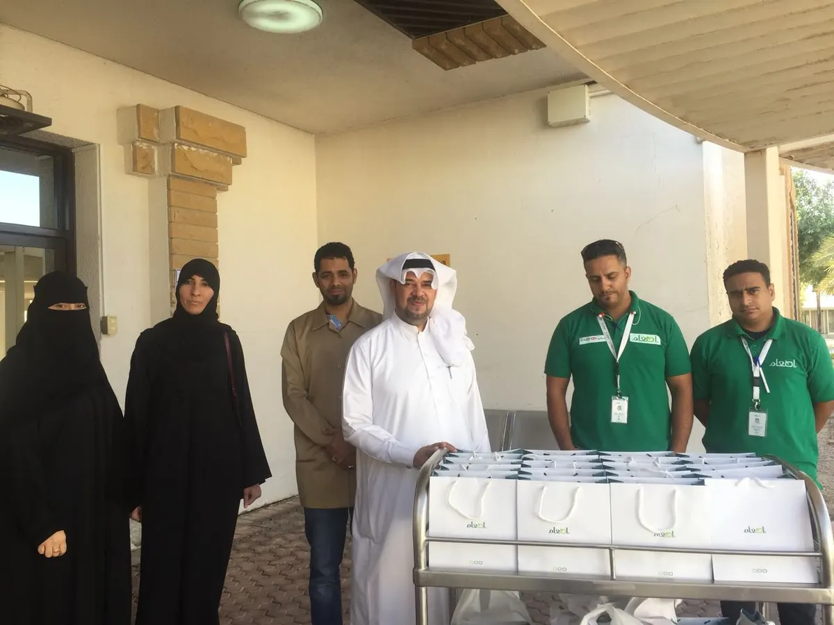 سيهات.. «إطعام» تعرف نزلاء المجمع الصحي على حفظ النعمة