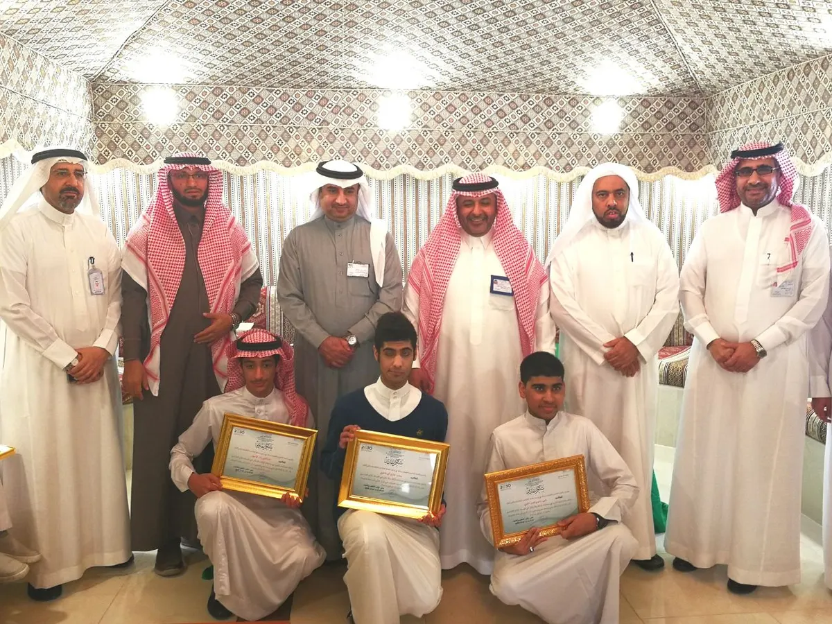 بالأسماء ..تكريم الفائزين في مسابقة الإلقاء والارتجال بالقطيف