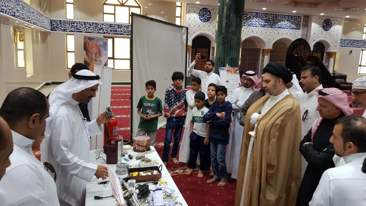 سيهات.. مصلون يتدربون على مواجهة الأخطار المنزلية