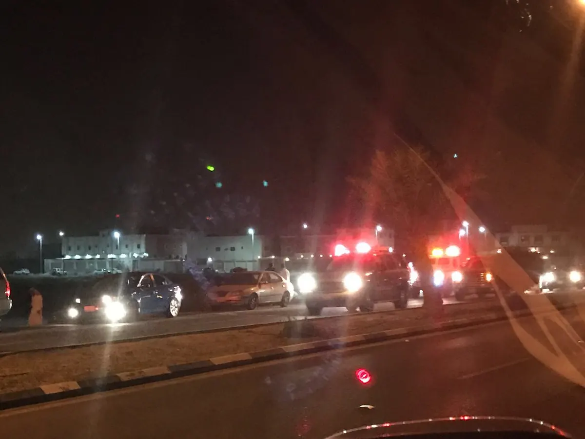 وفاة مواطن في حادث على طريق الرياض بجزيرة تاروت