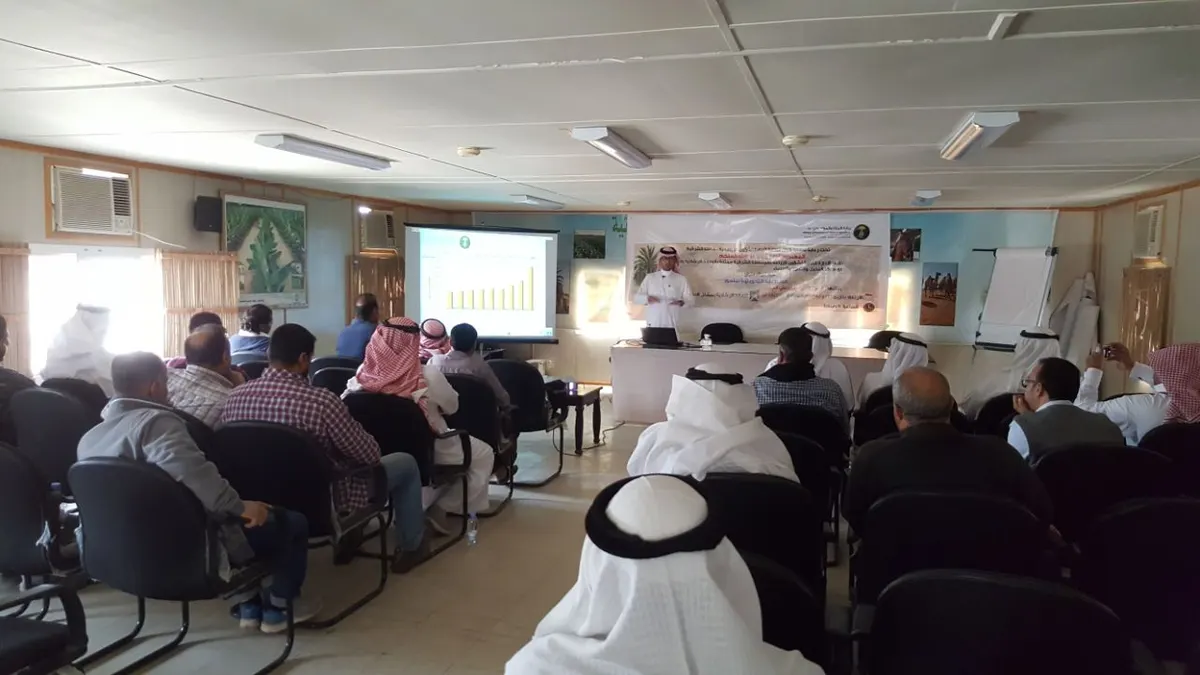 القطيف.. مزارعون يتعرفون على معوقات الصناعات التحويلية للتمور