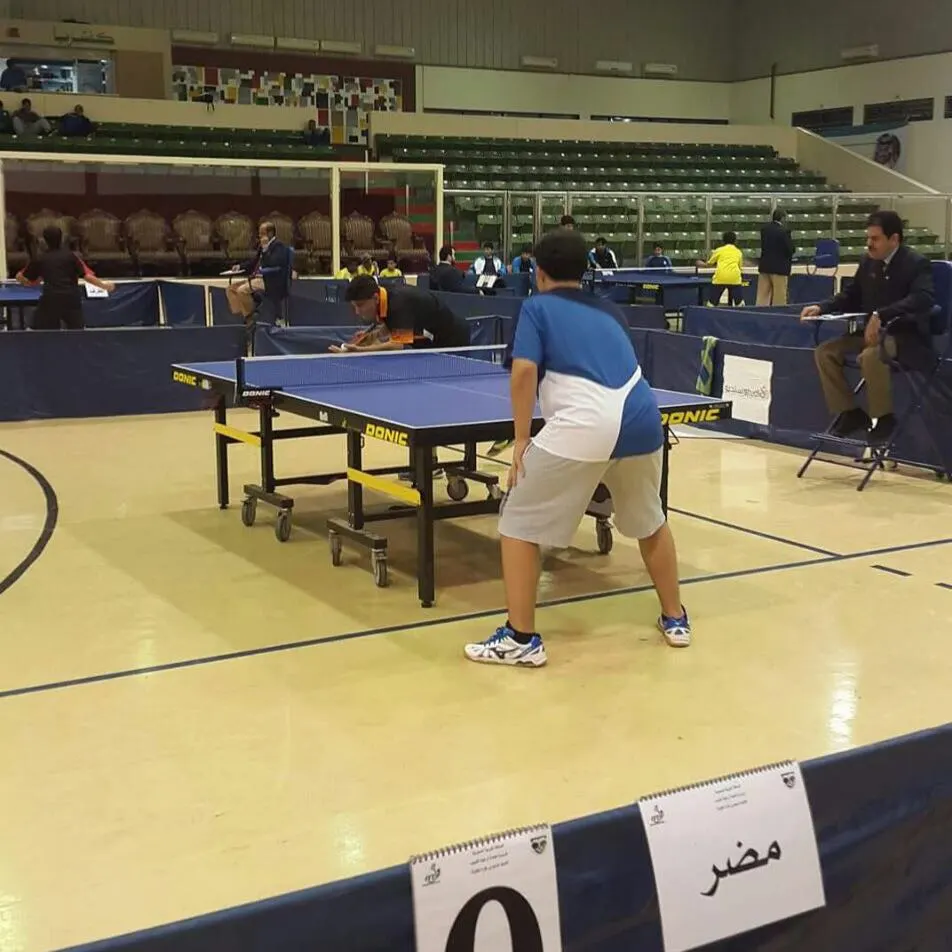 الهدى ومضر إلى ممتاز تنس الطاولة