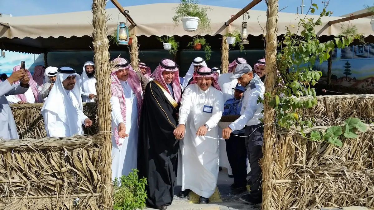 أم الساهك تدشن المشروع الزراعي وحملة التبرع بالدم لجنود الحد الجنوبي