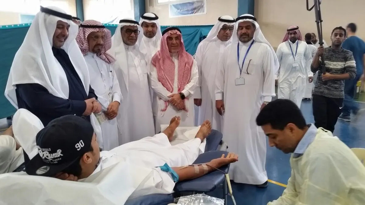 صفوى تشهد تدشين حملة التبرع بالدم الثامنة