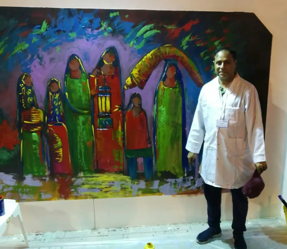 «ومضة نقوش» تنقل القطيف إلى جداريات الدمام بريشة 8 فنانين