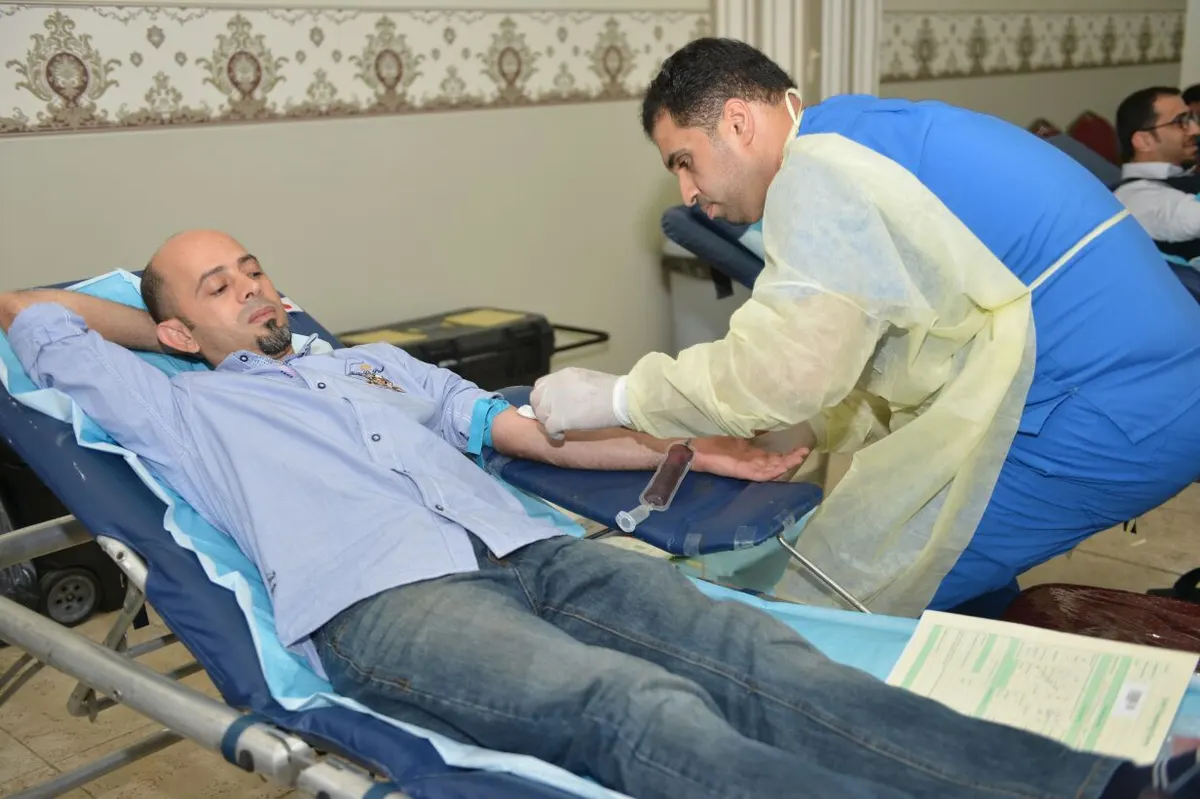 أم الحمام.. 275 متبرعاً في «نعم الجود 10» و «الهموجلوبين» يتصدر قائمة الرفض