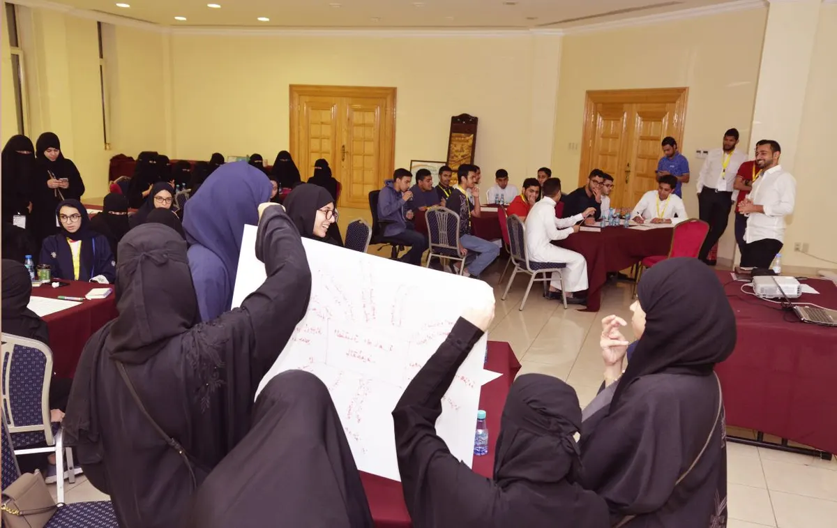 سفراء مستقبلي يتدربون على مهارات التواصل بترك الأثر