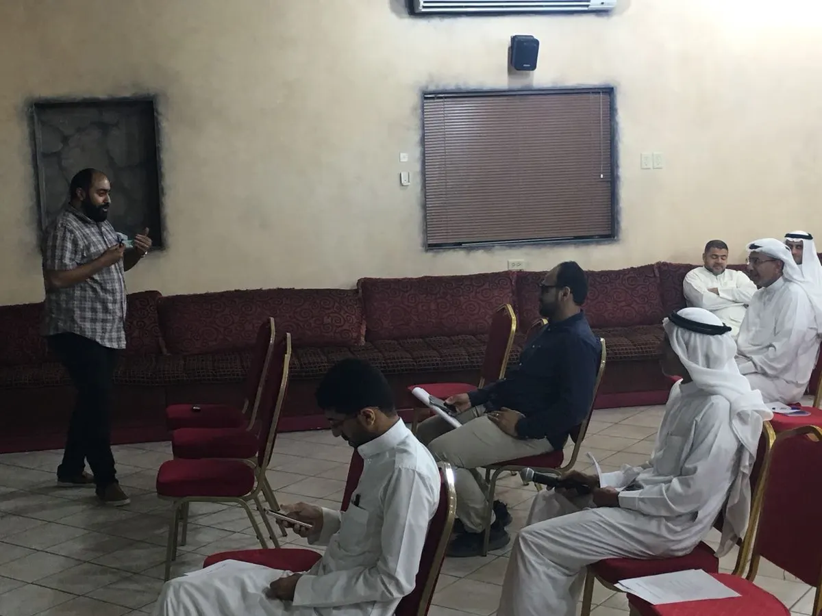 التوبي .. آل سيف يرشد ٢٤ متدرباً إلى إدارة الميزانية