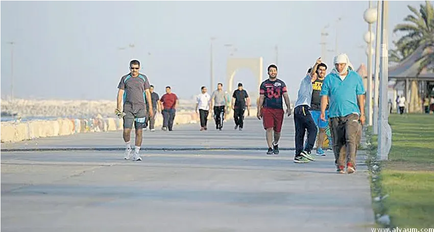 تحدي جري 3 كلم بكورنيش المحيسنيات