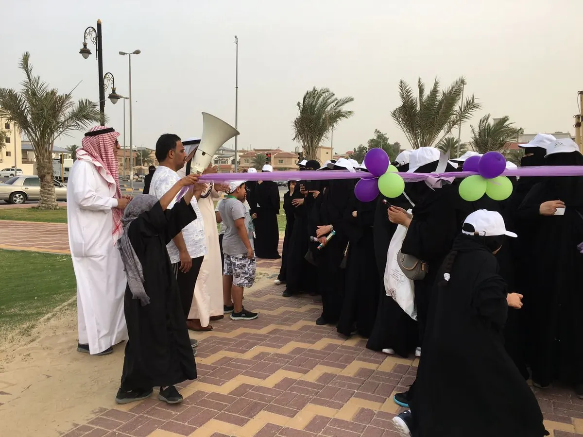 صفوى.. 400 سيدة يقهرن زيادة الوزن في ماراثون للمشي