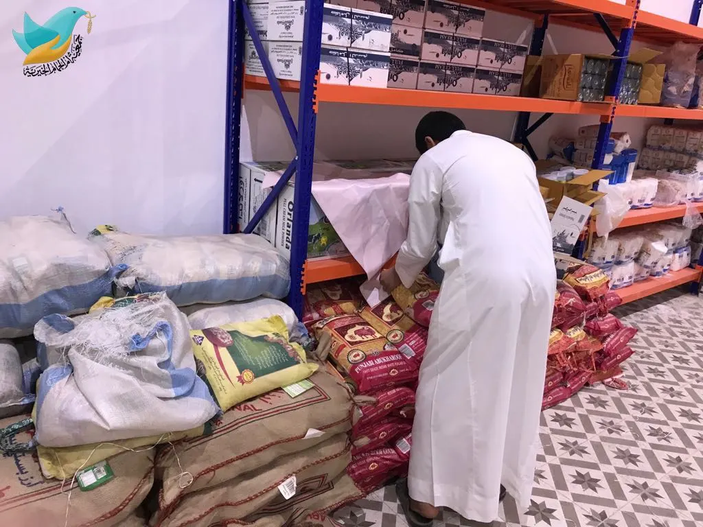 خيرية أم الحمام تنفق 122 ألف ريال لـ270 أسرة مستفيدة من السلة الرمضانية