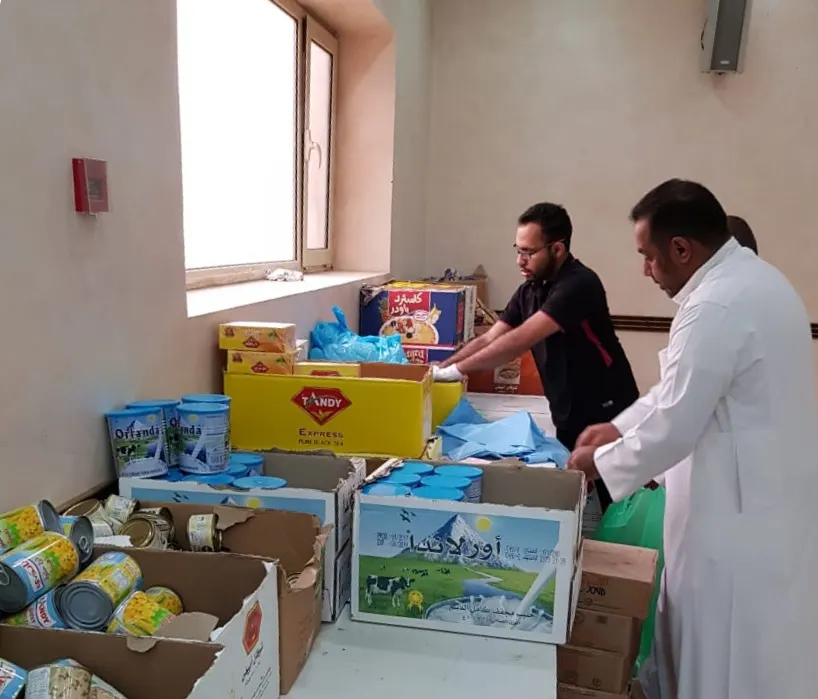 الجش.. أكثر من 164 ألف ريال مساعدات غذائية لـ117 أسرة