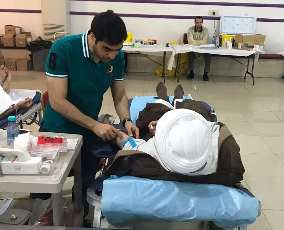 التوبي.. حملة للتبرع بالدم تستبعد 17 متقدمًا من بين 125