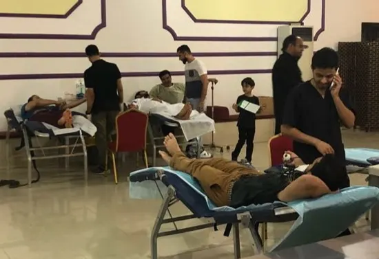 التوبي.. عداؤو القطيف يتبرعون في «قطرة دمي خير»