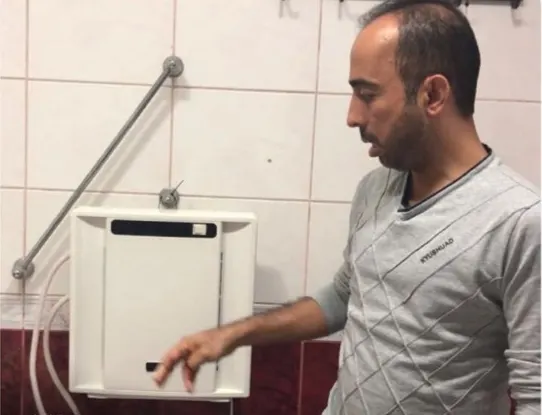 السنونه يبتكر جهازًا لتبريد مياه الصنابير الحارة في الصيف