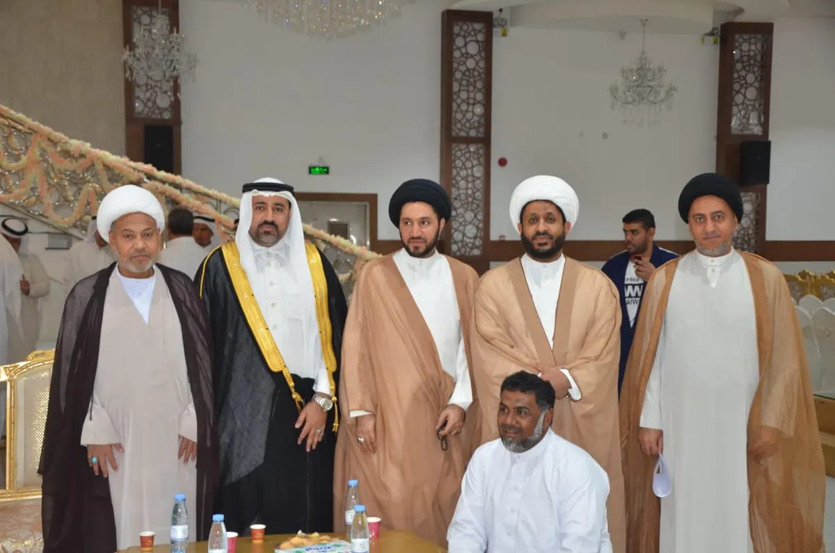 مجلس معايدة لأهالي تاروت.. صور