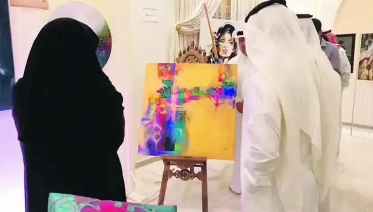 تشكيليو القطيف في "المعرض الجماعي لأنامل مبدعة" بالدمام