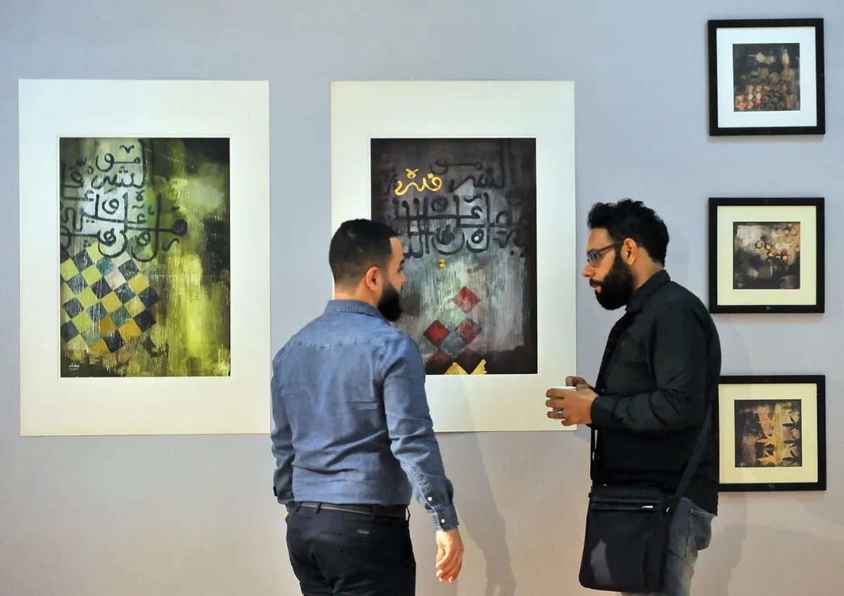 فنانو القطيف ينحتون الفن في «الملتقى التشكيلي» بالدمام