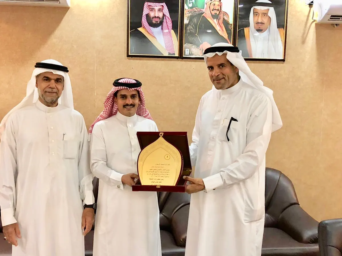 الهاشم والقحطاني يؤكدا على الشراكة المجتمعية بين خيرية الأوجام وبلدية صفوى