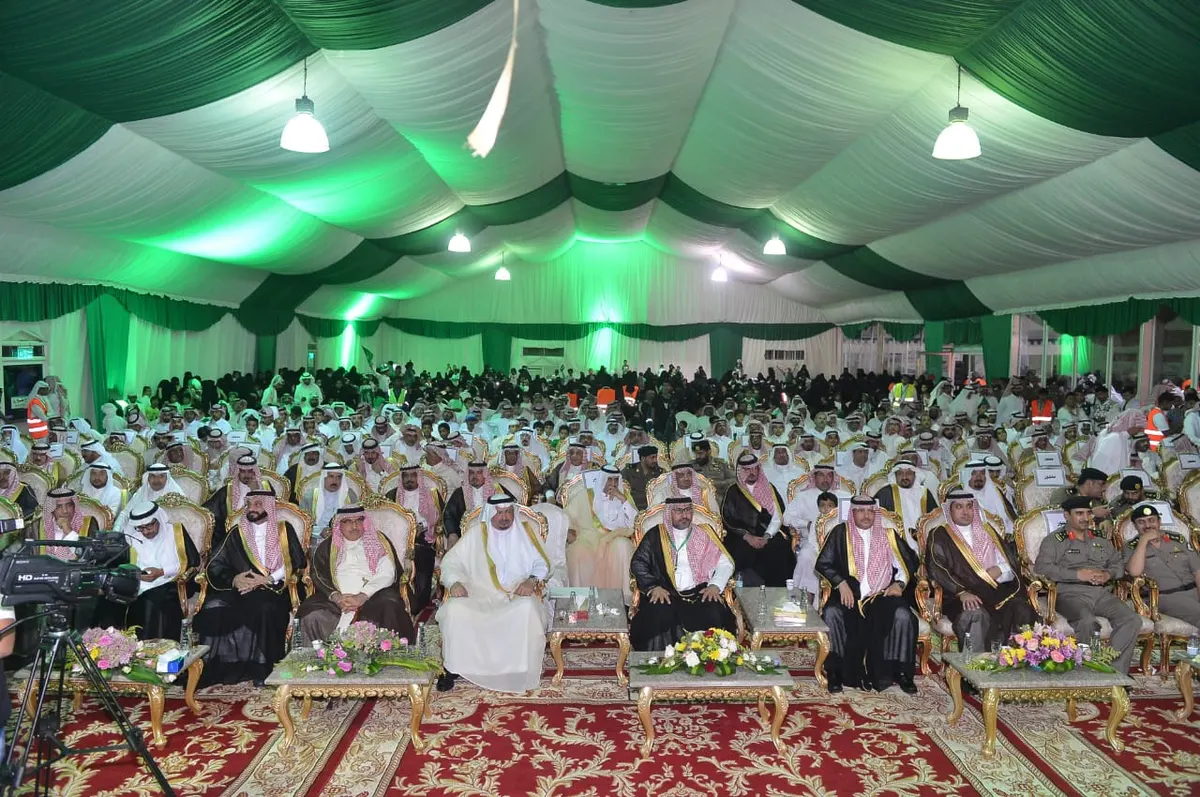 بالصور.. «محافظ القطيف» يرعى احتفال الأهالي بذكرى اليوم الوطني الـ 88