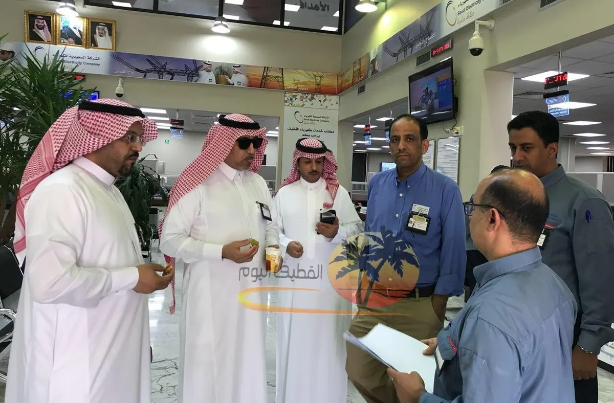 رئيس القطاع الشرقي للكهرباء يتفقد مشروع تطوير وسط العوامية ونسب الإنجاز