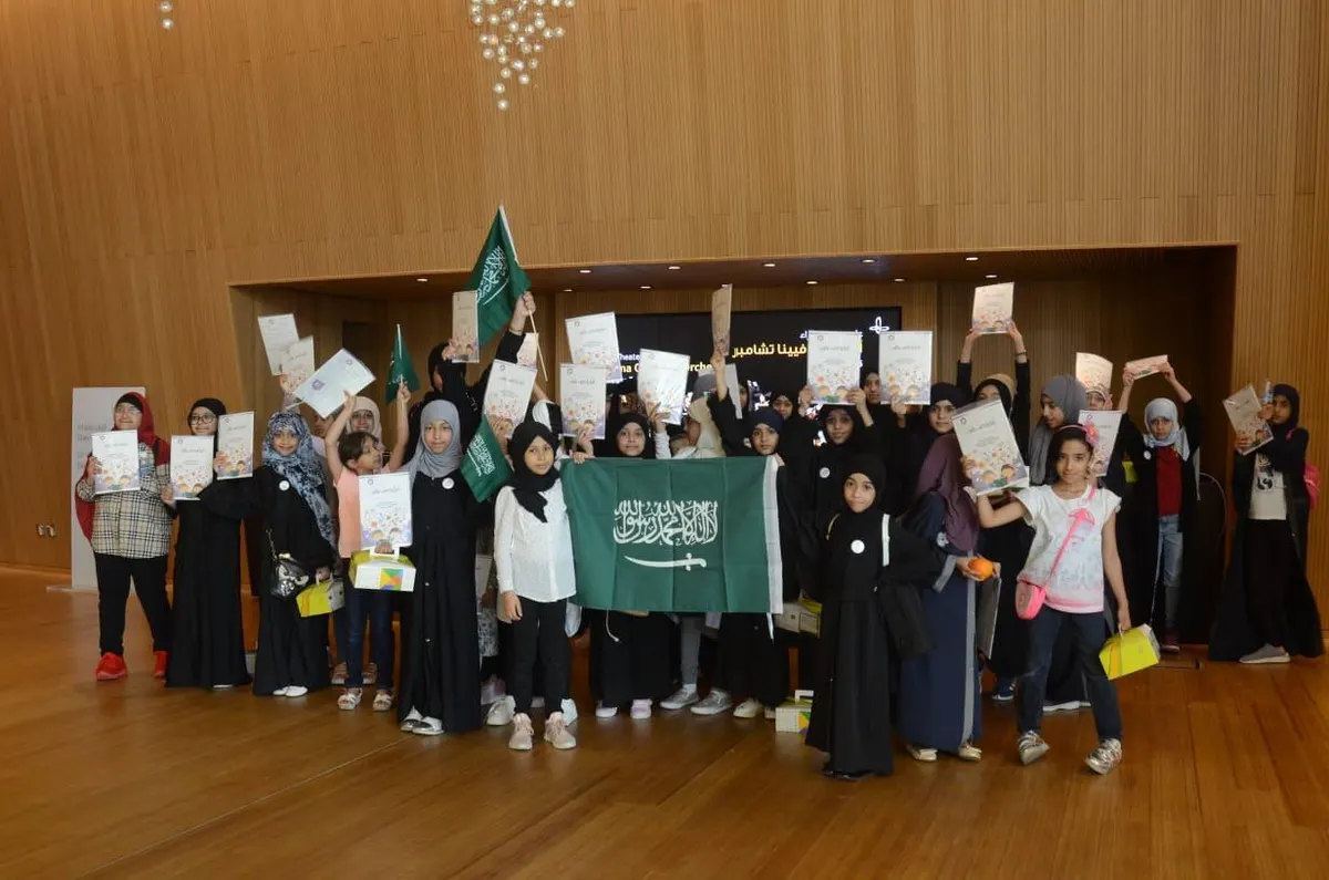 في زيارة 35 طفلة إلى «إثراء».. آل إبراهيم تؤكد أهمية التعرف على تاريخ المملكة