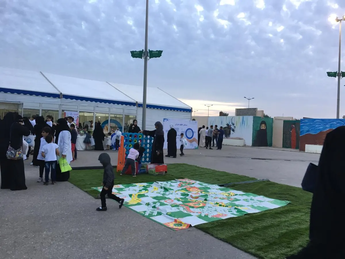 200 شخص يبحثون عن الوقاية من السكري في واجهة القطيف البحرية