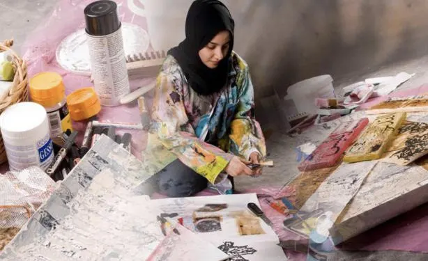 التشكيلية سيما: تطور المشهد يتطلب وجود صالات دولية