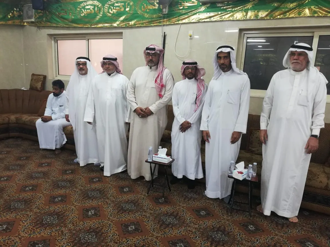 التوبي..بوميه يعزي أسرة آل رضوان وينقل تعازي المحافظ وهيئة الرياضة