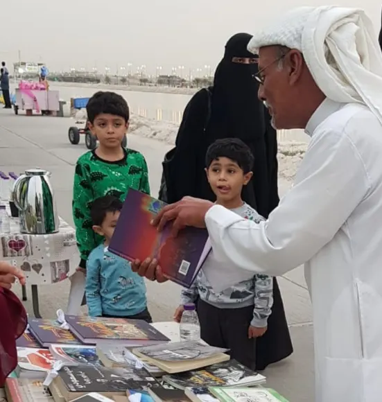 في المشاري.. «أعرني كتابك» تستقطب ٤٠٠ زائر